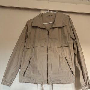 old navy woman khaki jacket size extra large